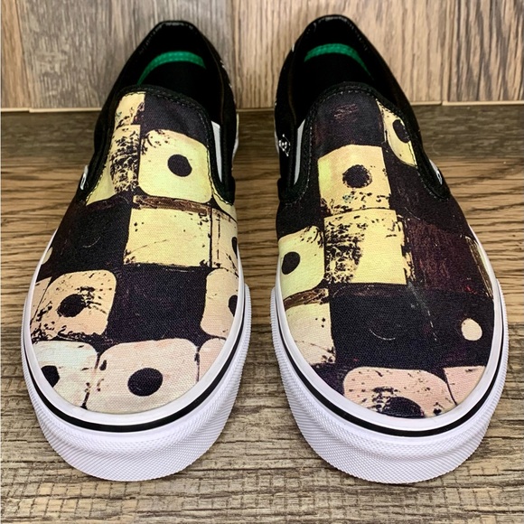 Vans x A Tribe Called Quest Slip On Shoes/Sneakers Black ATCQ Men’s 9 PRISTINE! - Picture 3 of 10
